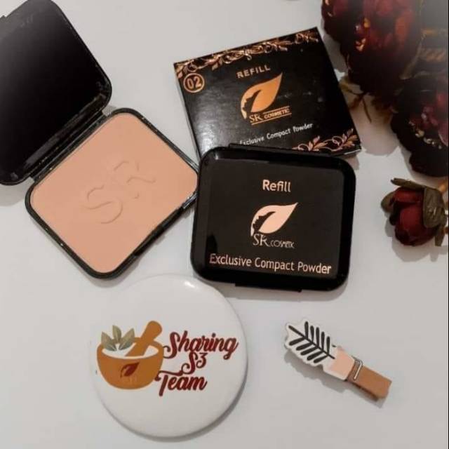 BEDAK EXCLUSIVE COMPACT POWDER WITH FOUNDATION + SPF SR12/ REFIL