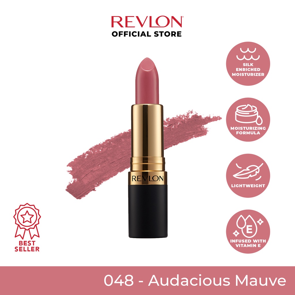 Revlon Superlustrous Bold Matte Lipstick Make up (matte & tahan lama)