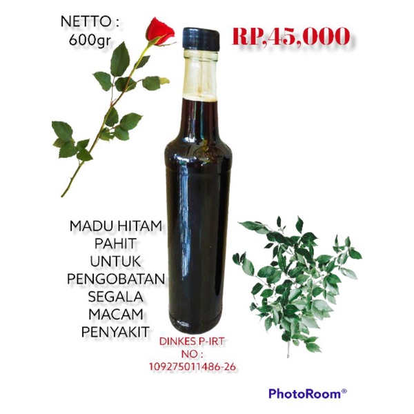 

MADU ASLI HITAM PAHIT UNTUK MENGOBATI SEGALA MACAM PENYAKIT