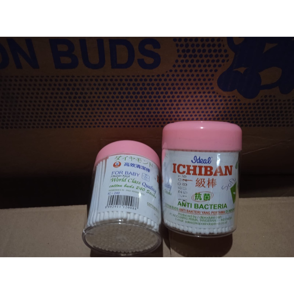 Ichiban Cotton Buds PotExtra 240
