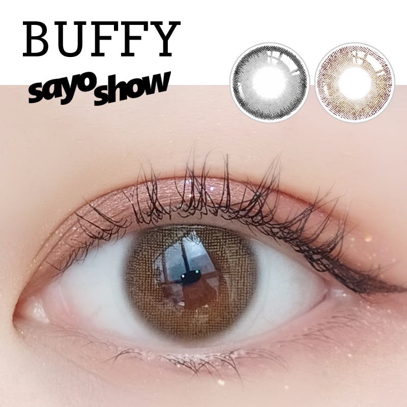 SAYOSHOW 1 PCS/SEBELAH MATA ( HANYA 1 PCS ) - Softlens BUFFY Normal, Minus 1.00 s/d 8.00 (14 mm)