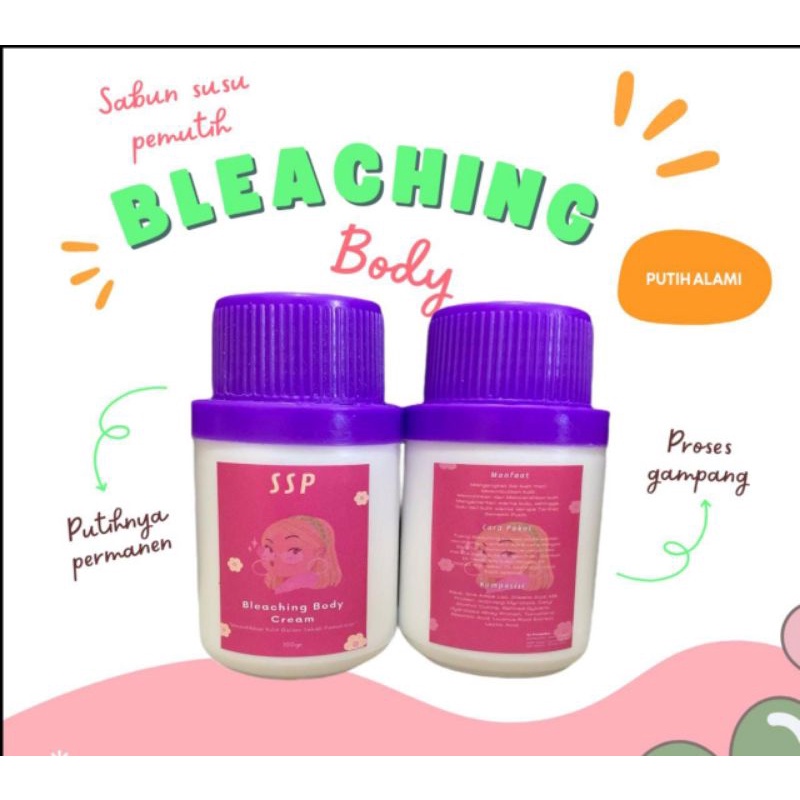 BLEACHING BODY WHITTENING - BLEACHING BADAN