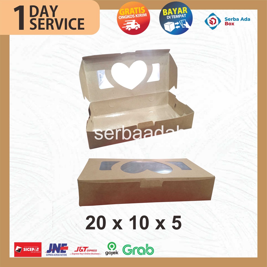 

KOTAK SOUVENIR HADIAH 20 x 10 x 5 CM