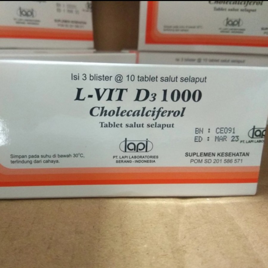 PROMO L-VIT D3 1000//VITAMIN D 1000//L-VIT D3 1000