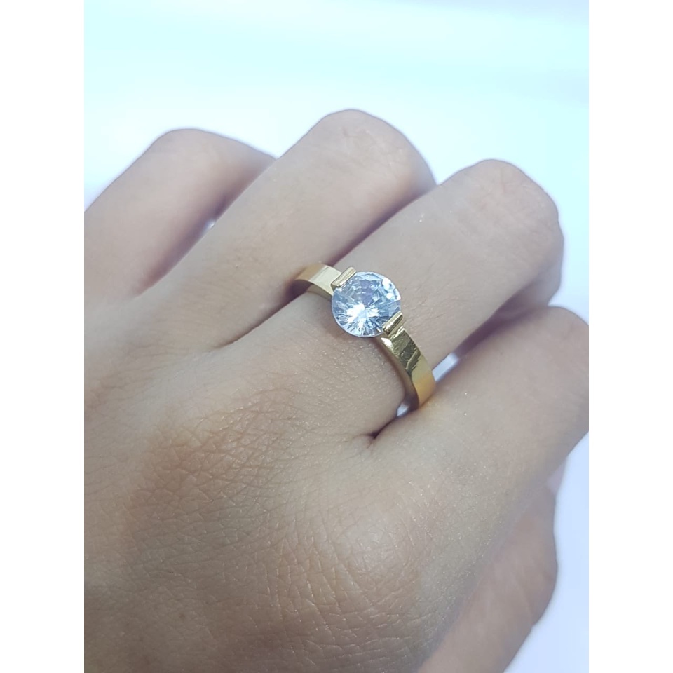 Cincin Titanium ANTI KARAT SELAMANYA PGM CT125 (SATUAN)