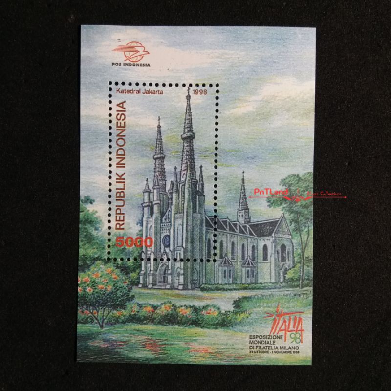

Prangko Souvenir Set Stamp Exhibition Italia 1998 - SS 162