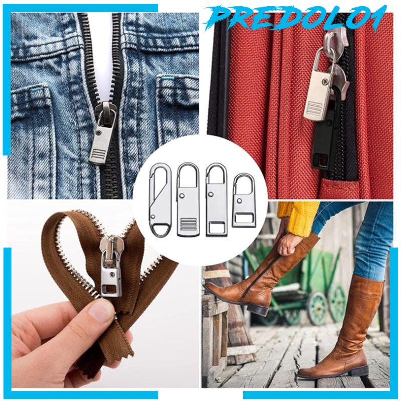 [PREDOLO1] 32Pcs Zipper Pull Detachable Premium Zipper Puller for Coat Backpacks Purse