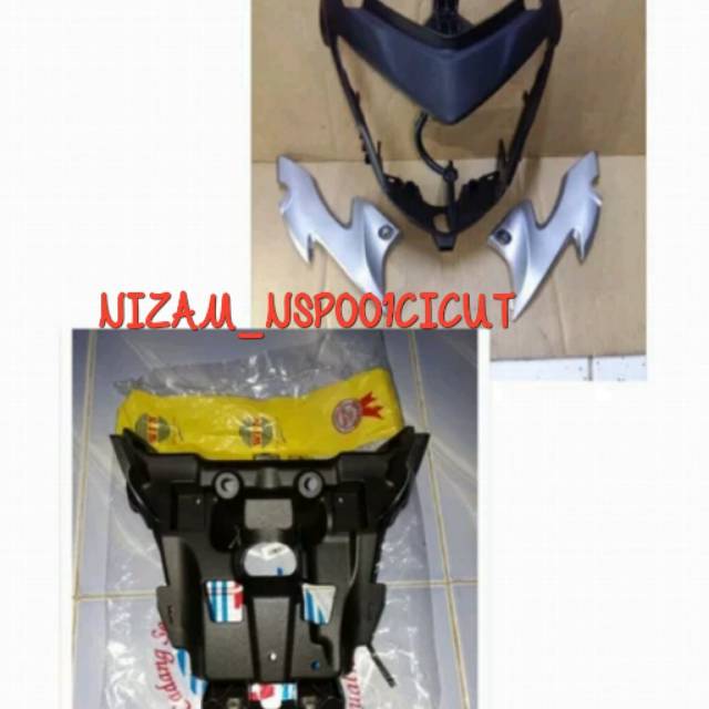 COVER BATOK LAMPU DEPAN BELAKANG SET CB150 R OLD LAMA