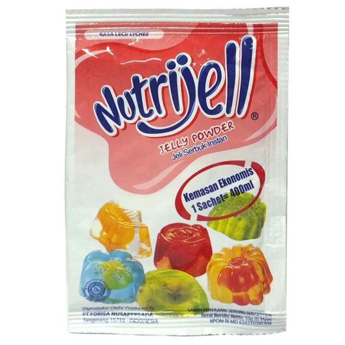 

Nutrijell Rasa Leci 15gr Agar Nutrijel Lychee Jelly Powder