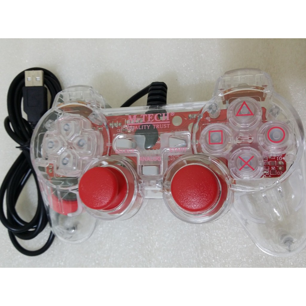 Stick single gamepad  transparan M-TECH (MT-830S)