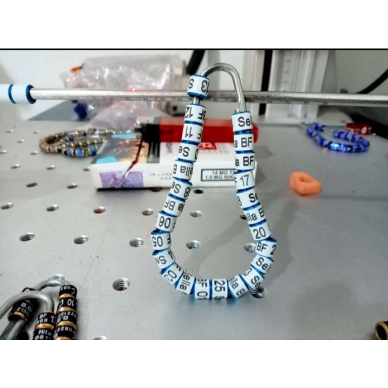 RING / CINCIN BURUNG PERKUTUT , MURAY , LOVE BIRD POWDER CUTTING PAKET ISI 25 BIJI BISA PESAN NAMA