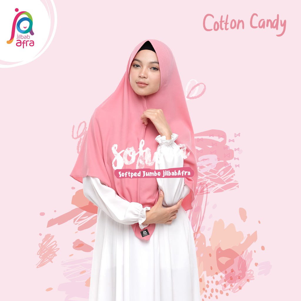 Baru Hijab / Khimar Simpel Pet Antem Instan Sofura polos tanpa bordir tanpa motif kesan mewah jumbo