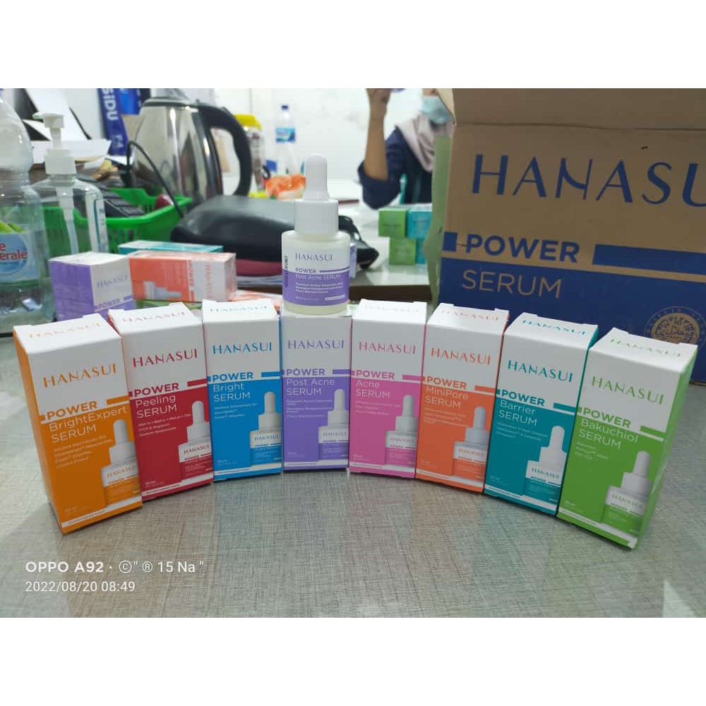 ^ KYRA ^ Hanasui Serum BPOM Serum Whitening Gold Vit C Collagen Anti Acne Halal MUI