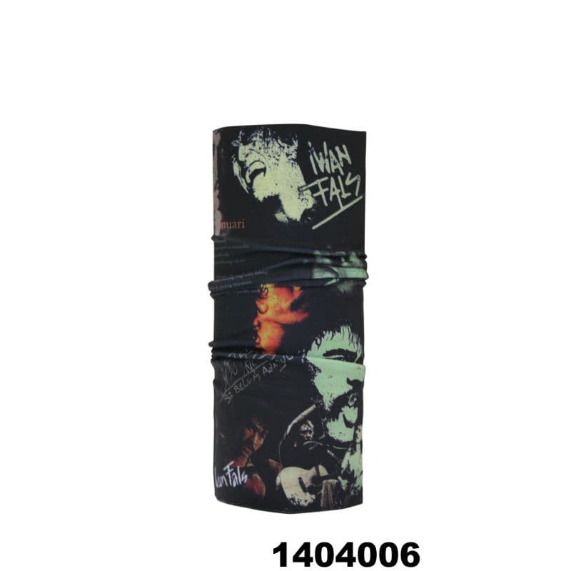 CK Bandana ORIGINAL masker bandana motif band musik  iwan fals