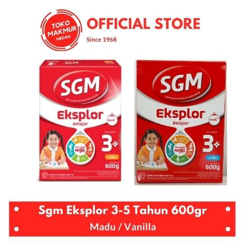 SGM 3+ EKSPLOR 600GR ( 3 - 5 TAHUN )