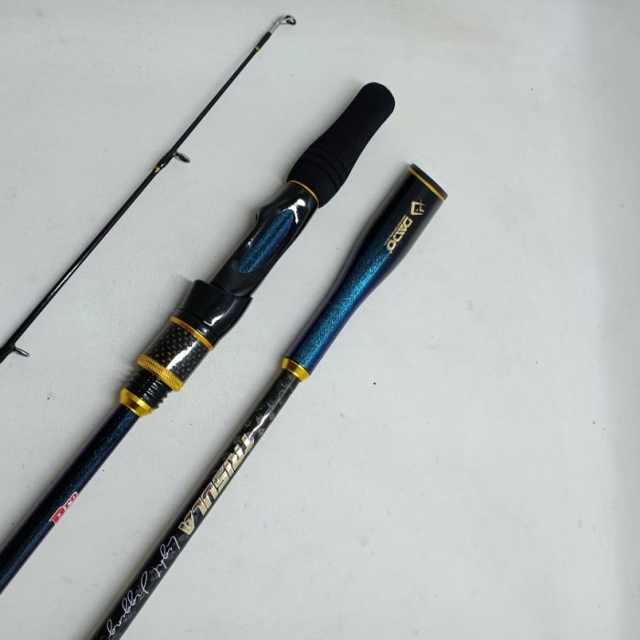 TERBARU Joran DAIDO TRISULA pro series/trisula 602 pe 1-3/pe 2-4 - black bunglon, pe 1-3