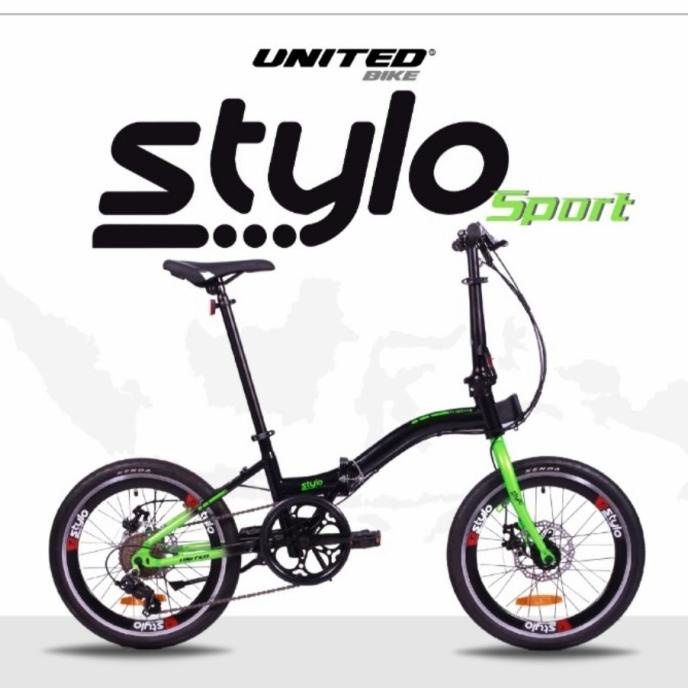 Sepeda lipat 20 inch United Stylo 5 speed