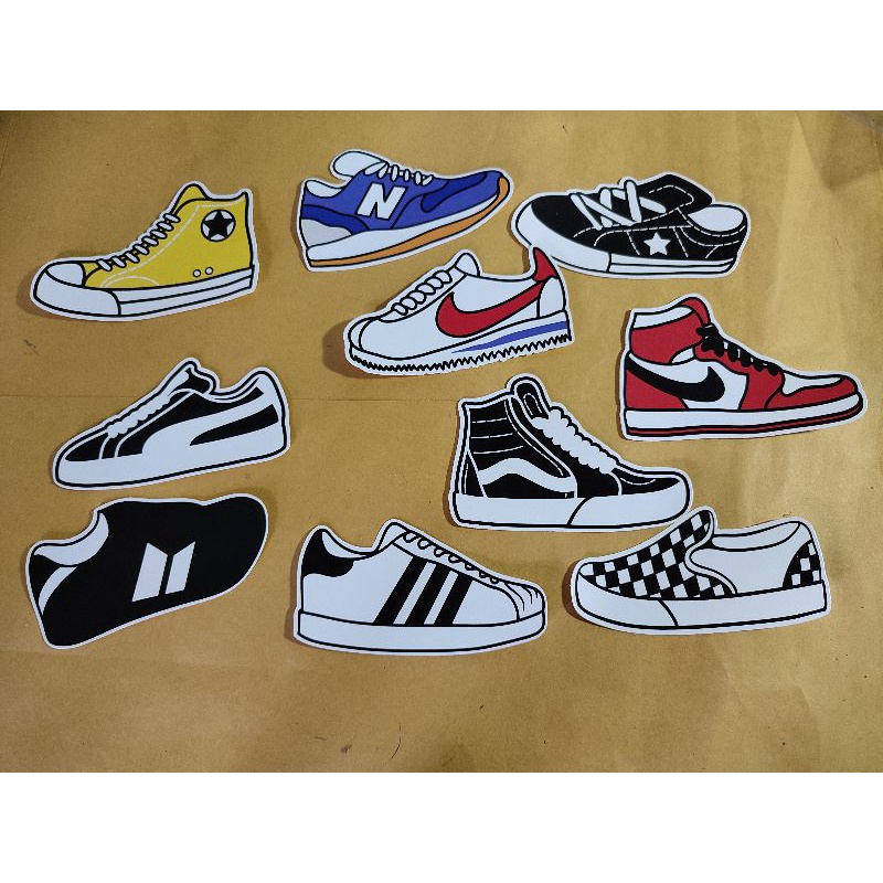 

Stiker sepatu vans nike converse keren vynil stiker helm laptop hndphone