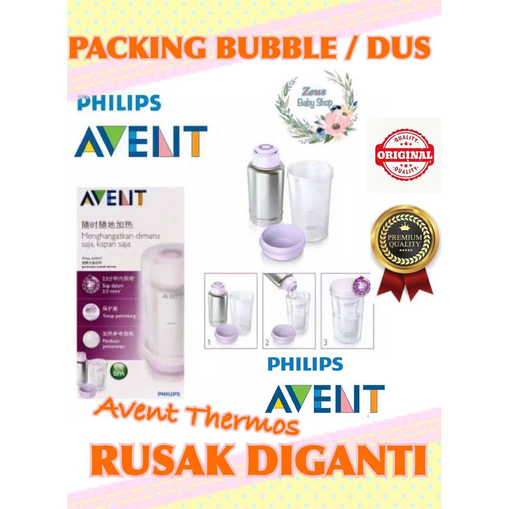 Avent Thermal Bottle Warmer Thermos Avent Warmer Termos Philips Avent ORIGINAL