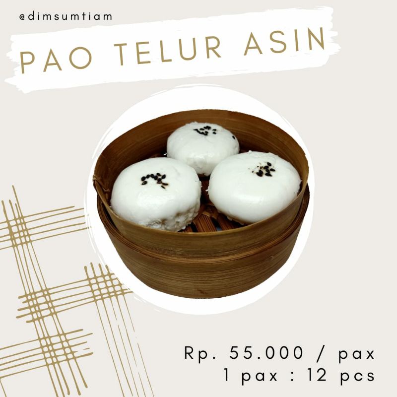 

Dimsum Pao Telor Asin