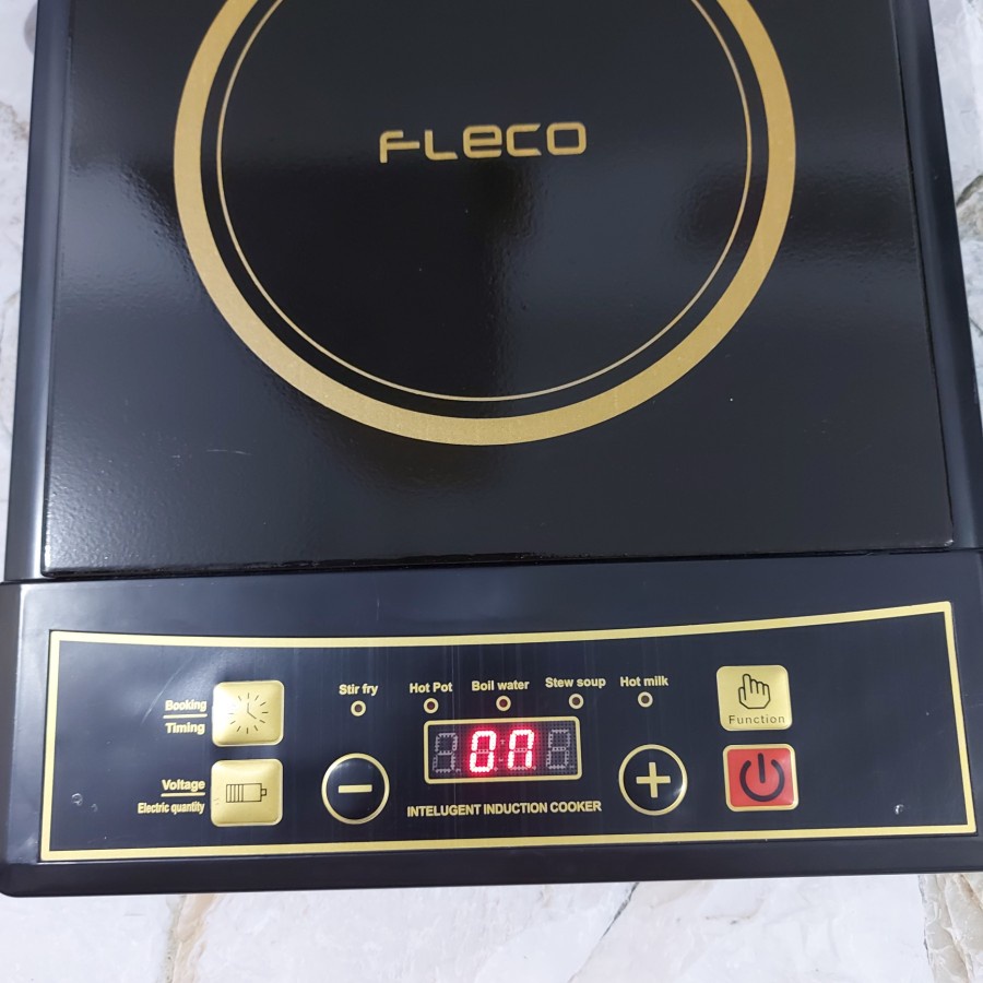 Fleco Kompor Listrik Induksi KL102 Digital 5 Mode Memasak