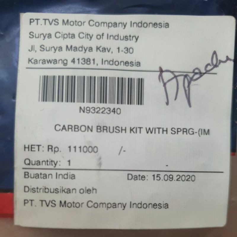 Bostel Apache + rumahnya TVS