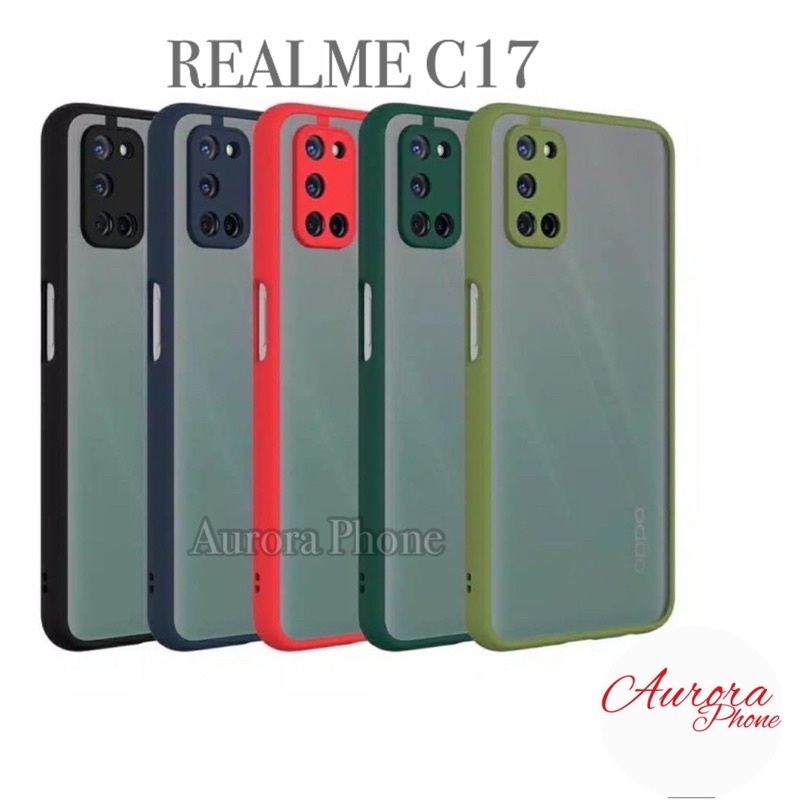 Realme C17 Frosted Camera Protection Casing Realme C17 / Soft Case Realme C17 / Realme C17 / Frosted