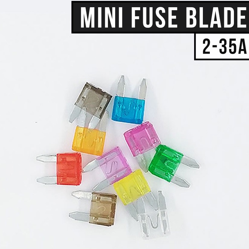 L277 | Sekring Tusuk Sikring Tancap / FUSE MINI BLADE 10A / 15A / 20A / 25A / 30A