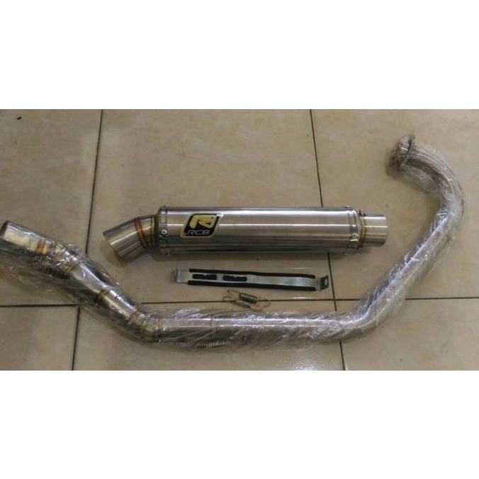 {{{{}}] Knalpot RCB KIDAL model corong trompet for vixion FU TIGER