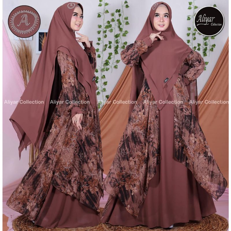 GAMIS JIHAN SYAR'I/ORIGINAL AWLIYA COLLECTION/GAMIS DEWASA/SYAR'I DEWASA/CERUTY BABYDOLL PREMIUM/GAM