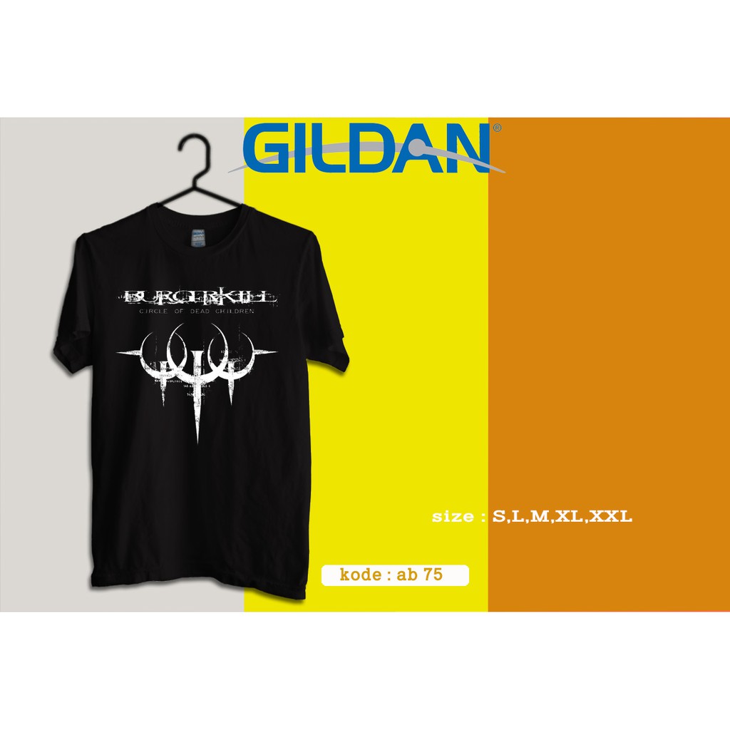 kaos burgerkill original gildan ab75