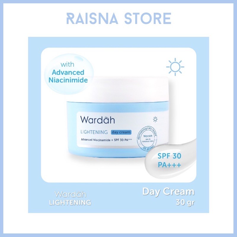 WARDAH LIGHTENING ADVANCE DAY CREAM &amp; NIGHT CREAM 30GR