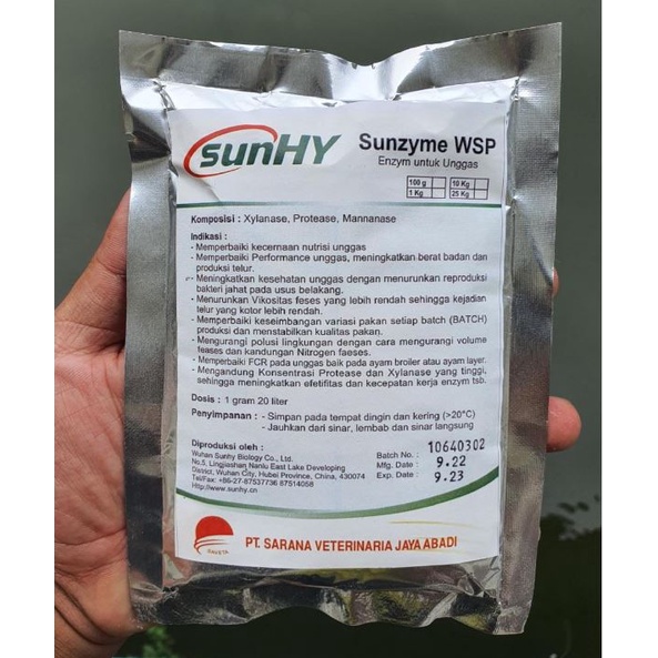 SUNZYME WSP | ENZIM UNTUK UNGGAS - ENZIM UNTUK TERNAK