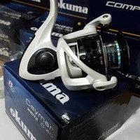 REEL OKUMA CEYMAR WHITE C-40.
