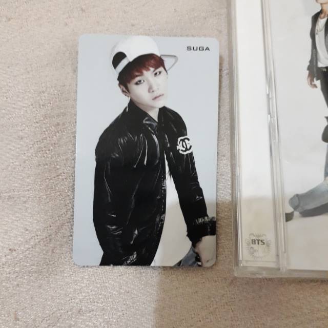 BTS Wake Up japan album Suga photocard