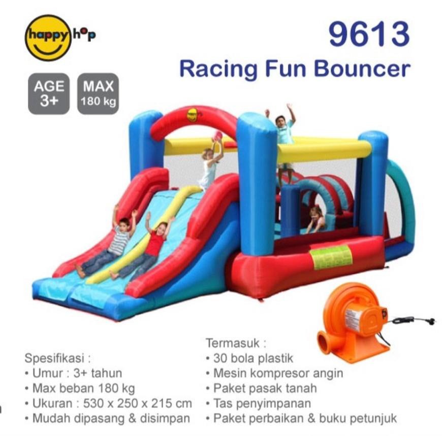 SHTOYS -
MAINAN ANAK Happyhop racing fun bouncer 9163 playground mainan