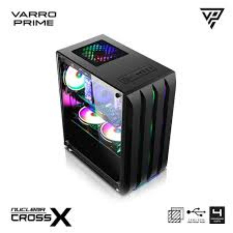 Pc Gaming Intel Core i3-10100F Gen 10 (RX 550 4GB/8GBDDR4/SSD 120GB/HDD 500GB)