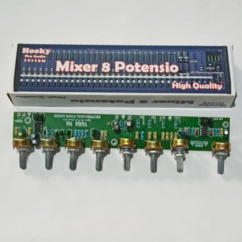 Kit Mixer Yamaha Mixer 8 Potensio High Quality By Hooky Pro Audio System