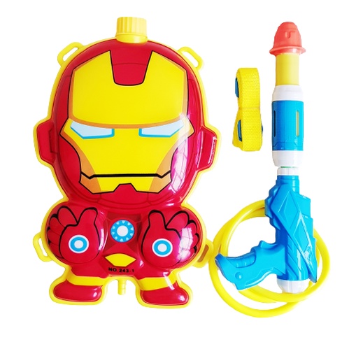 Pistol Air Anak SUPERHERO Watergun Water Gun Kado Anak Laki Laki