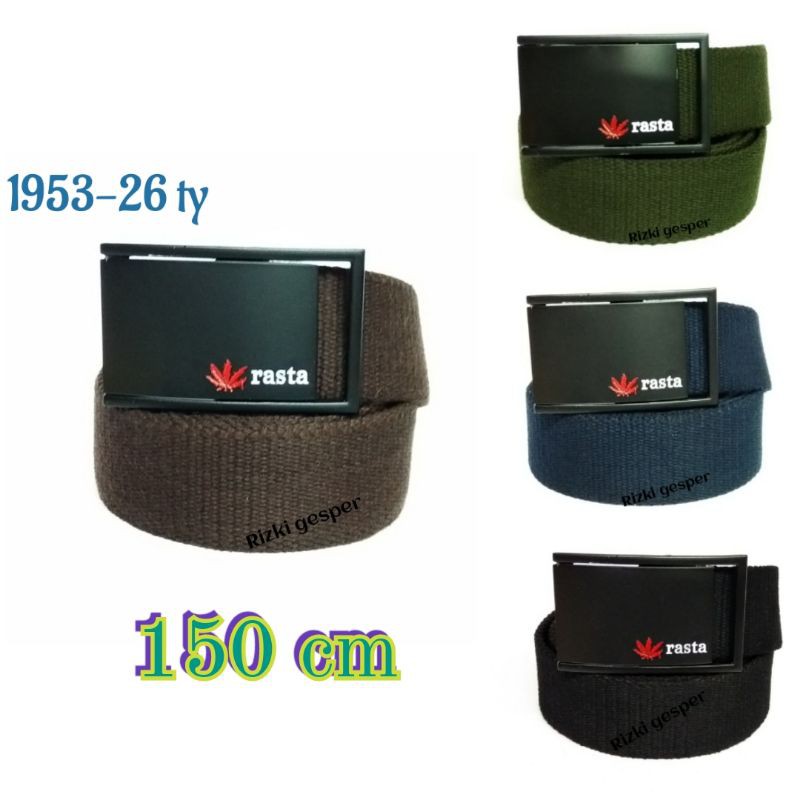 IKAT PINGGANG PRIA-WANITA TACTICAL RASTA 1953ty