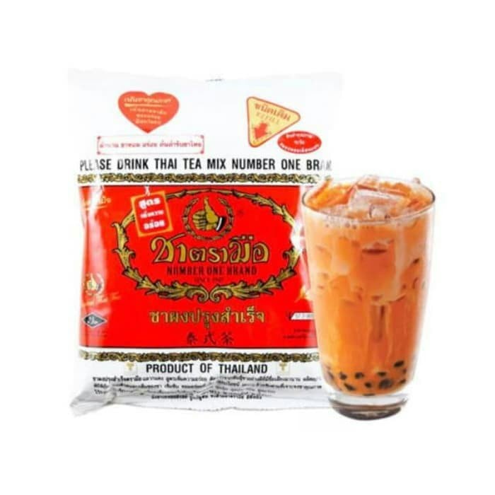 

(BISA COD) Chatramue merah 400 gr thai tea orenji