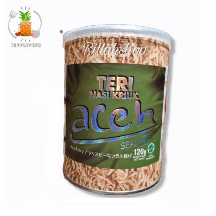 

Teri Nasi Kriuk Aceh (Seaweed) 120g