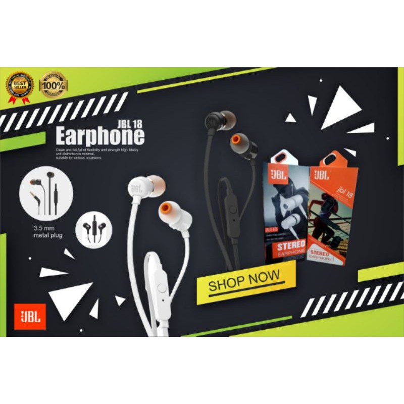 Headset headsfree JBL-18