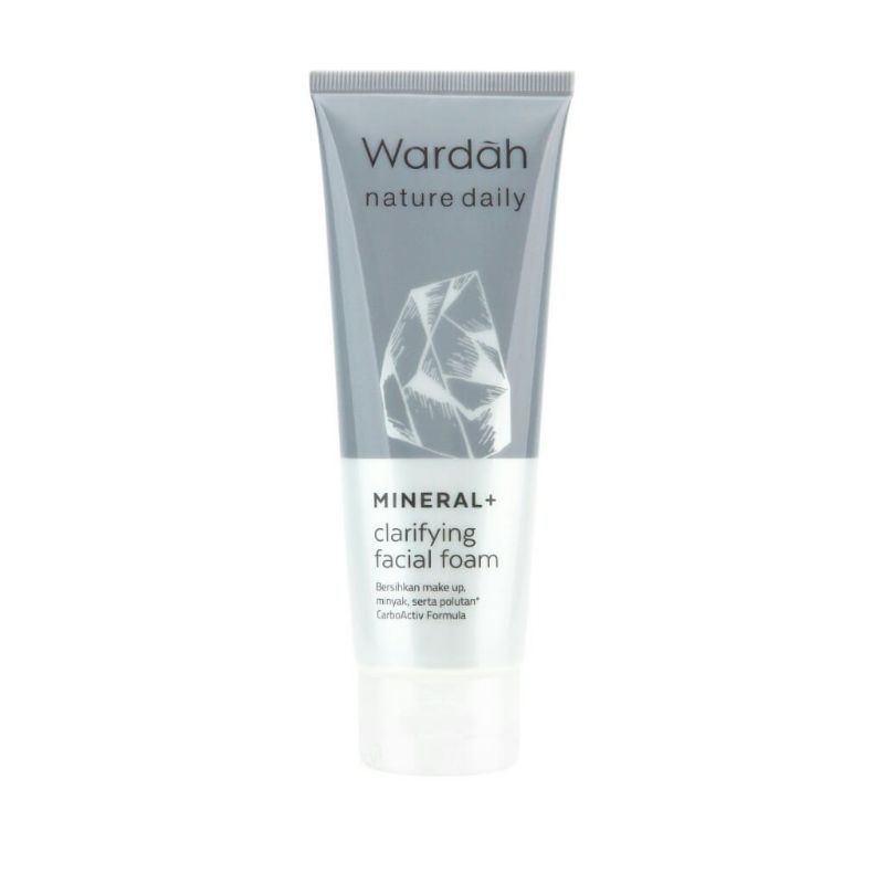 Wardah Nature Daily Mineral + Clarifying Facial Foam