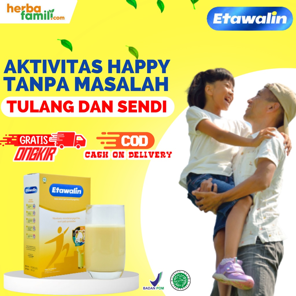 Etawalin Susu Herbal Kambing Etawa Atasi Nyeri Sendi Otot Asam Urat Tingkatkan Kepadatan Tulang
