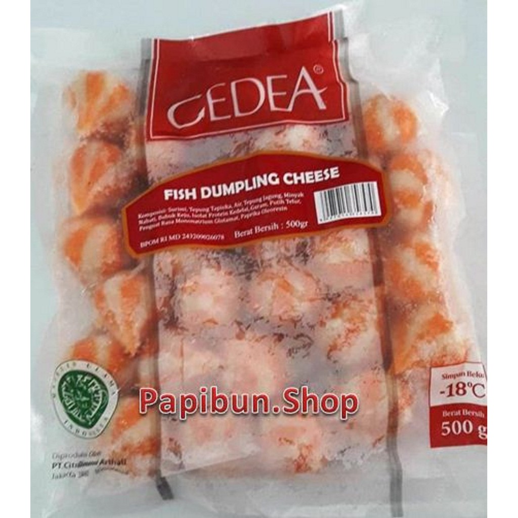 

Cedea Fish Dumpling Cheese 500gr