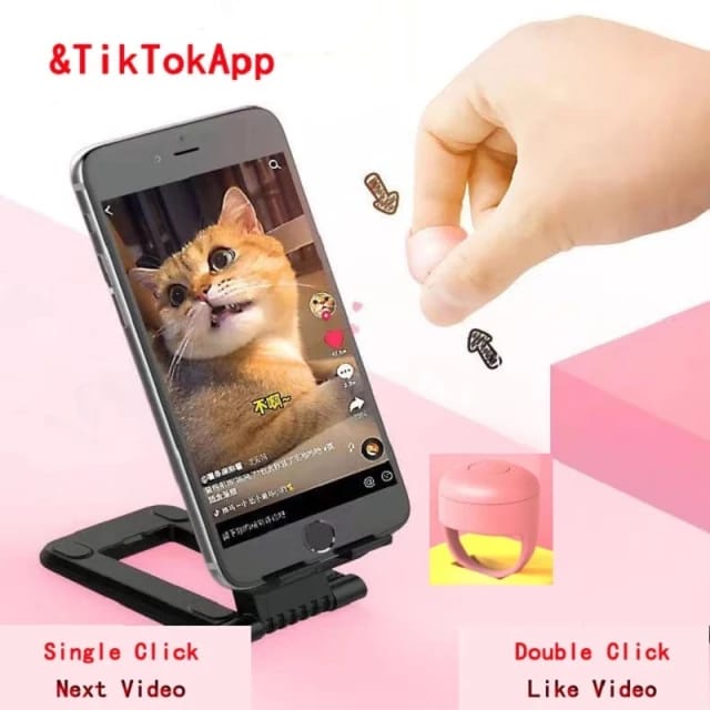 Macaron Bluetooth Fingertip Video Controller TikTok  for Android iOs