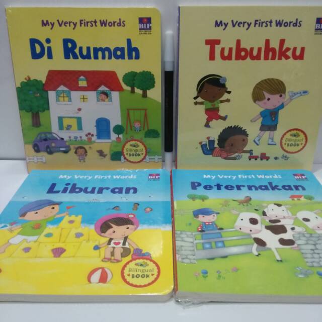 [READY STOCK SIAP KIRIM] Seri My Very First Words BIP | boardbook tubuhku | boardbook bip gramedia