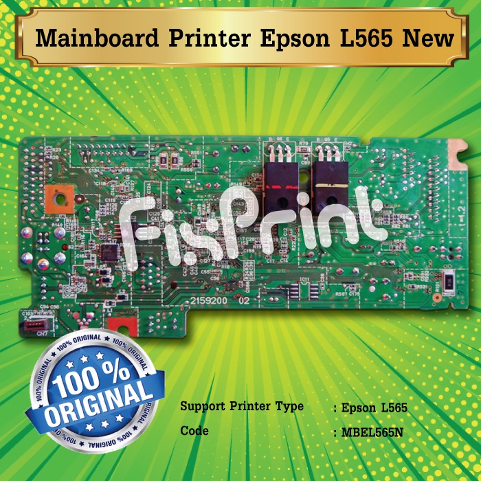 Board Printer Epson L565, Mainboard L565, Motherboard L565 Original, Part Number 2173183-05