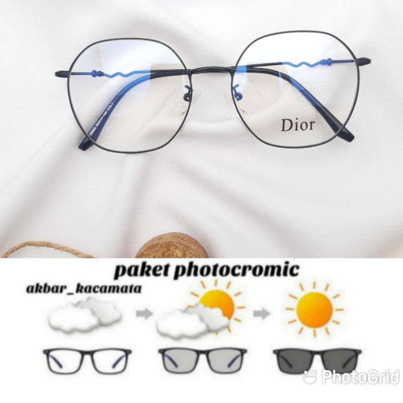 KACAMATA35002 POTOCROMIC kacamata minus pria